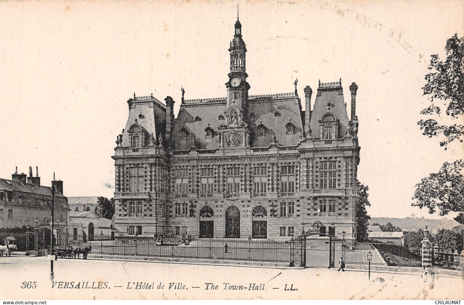 78-VERSAILLES HOTEL DE VILLE-N°T5093-G/0245 - Versailles (Château)