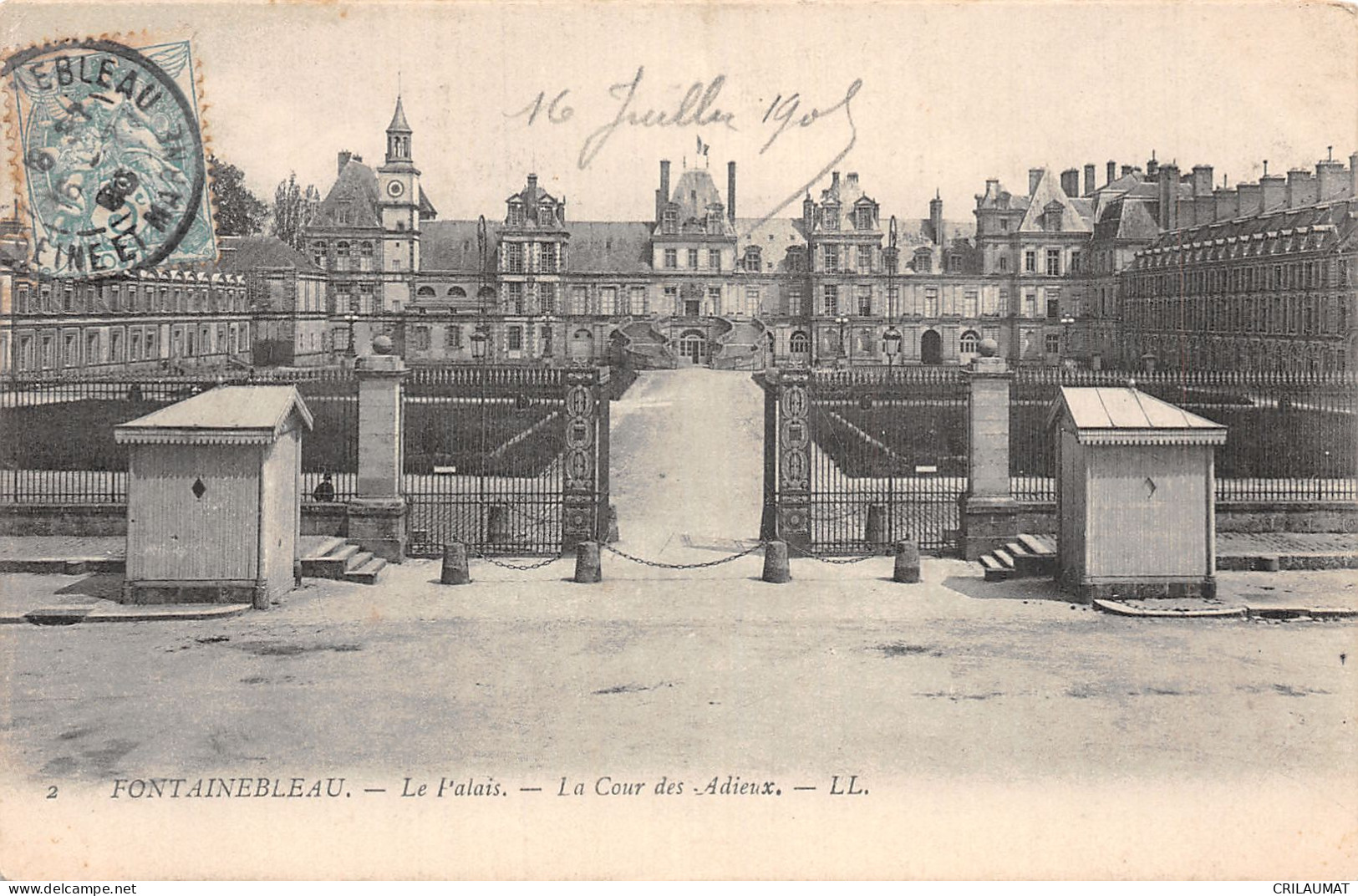 77-FONTAINEBLEAU LE PALAIS-N°T5093-G/0001 - Fontainebleau