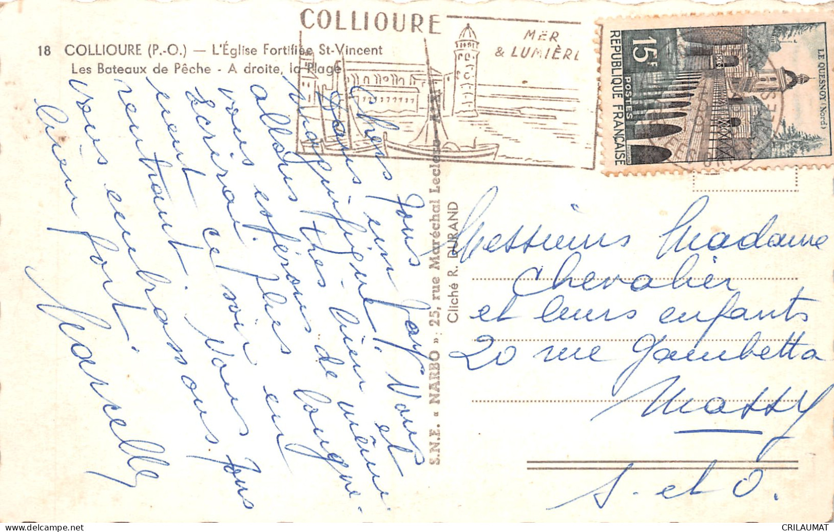 66-COLLIOURE-N°T5093-F/0289 - Collioure