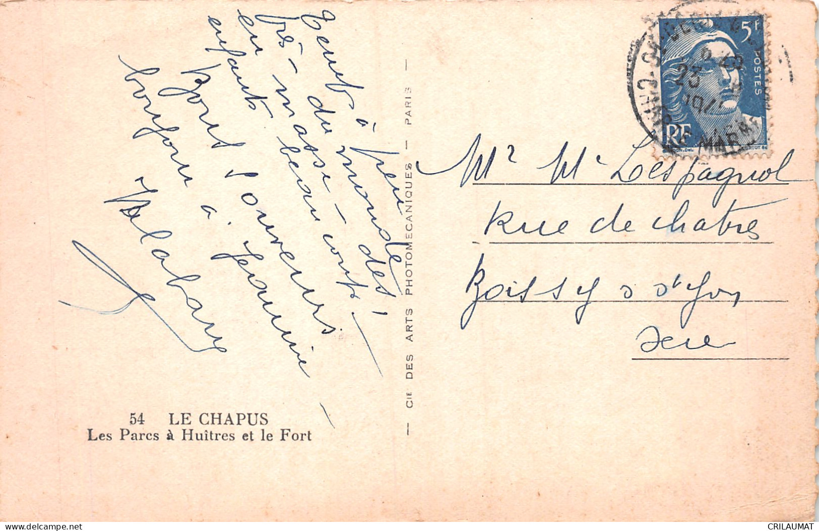 17-LE CHAPUS-N°T5093-F/0259 - Other & Unclassified