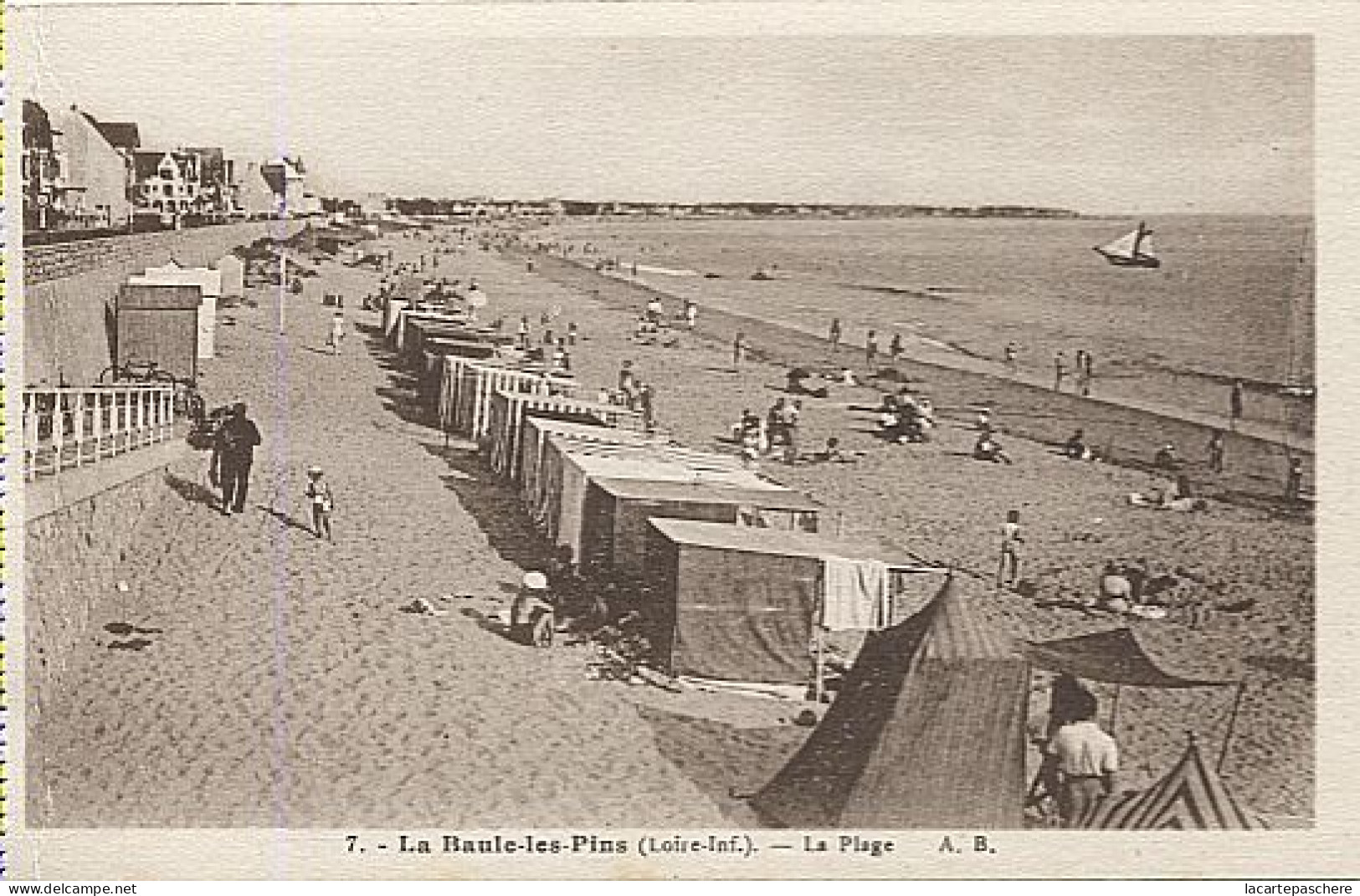 X122036 LOIRE ATLANTIQUE LA BAULE LES PINS LA PLAGE - La Baule-Escoublac