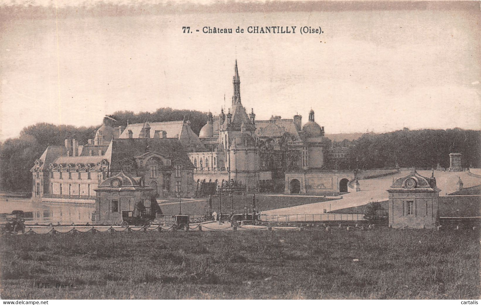 60-CHATEAU DE CHANTILLY-N°4464-E/0185 - Autres & Non Classés