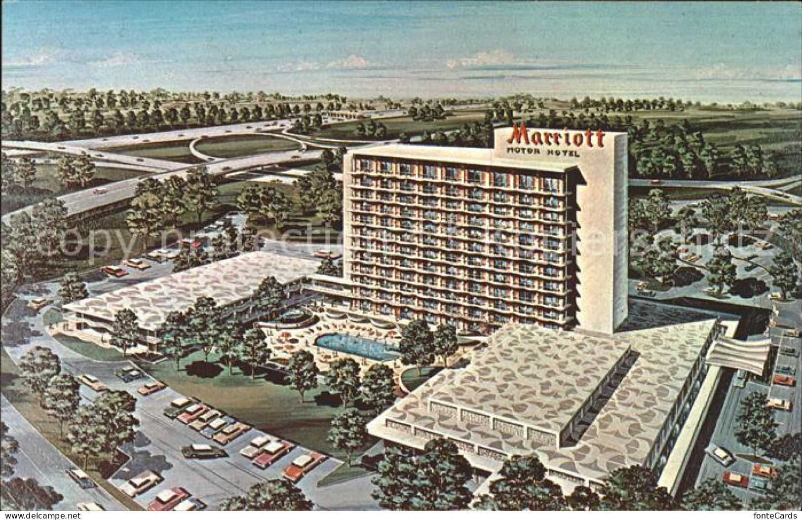 11972177 Saddle_Brook Motor Hotel Marriott  - Autres & Non Classés