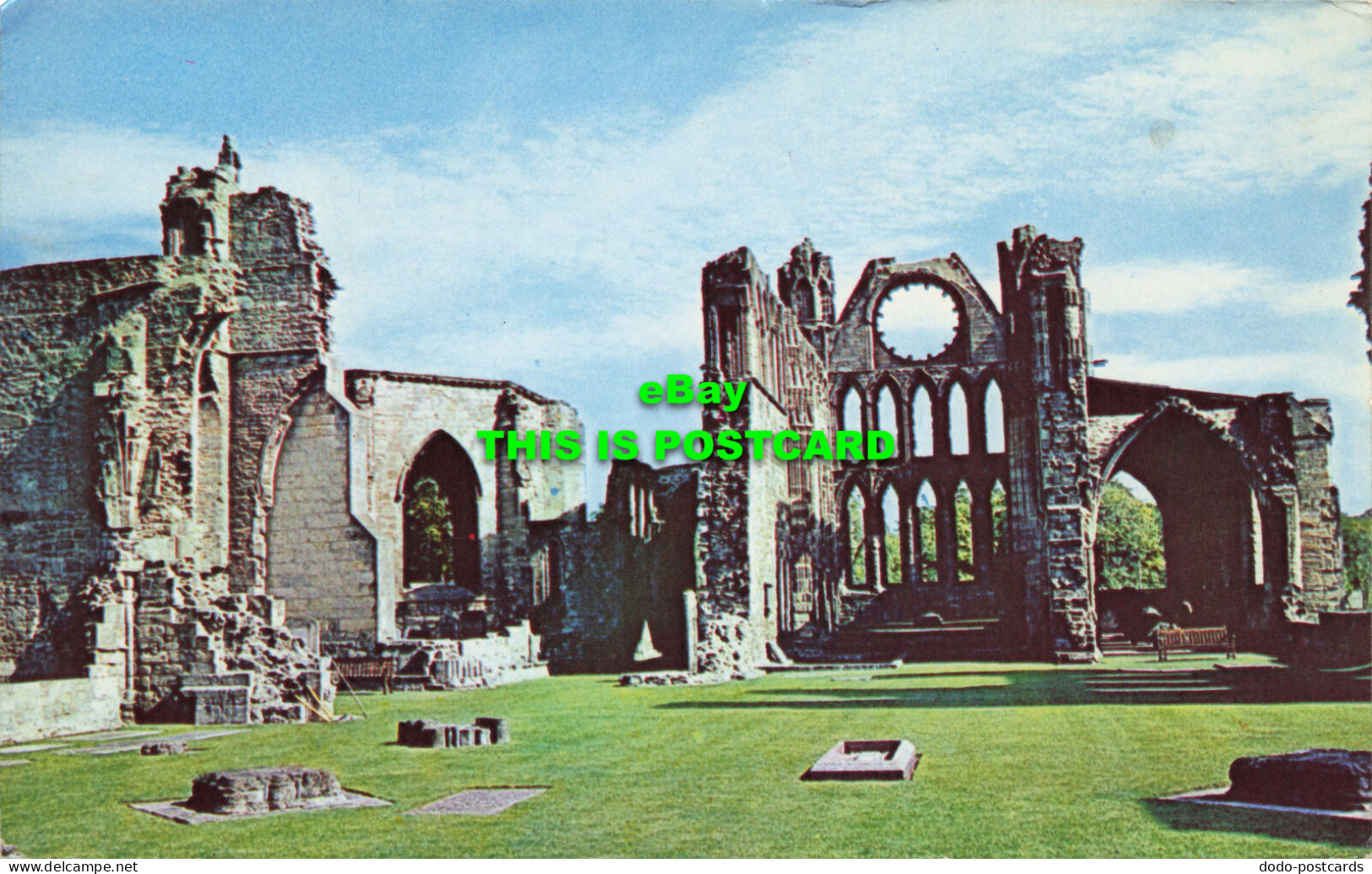 R569280 O 56. East Front. Elgin Cathedral. M. And L. National Series - Welt