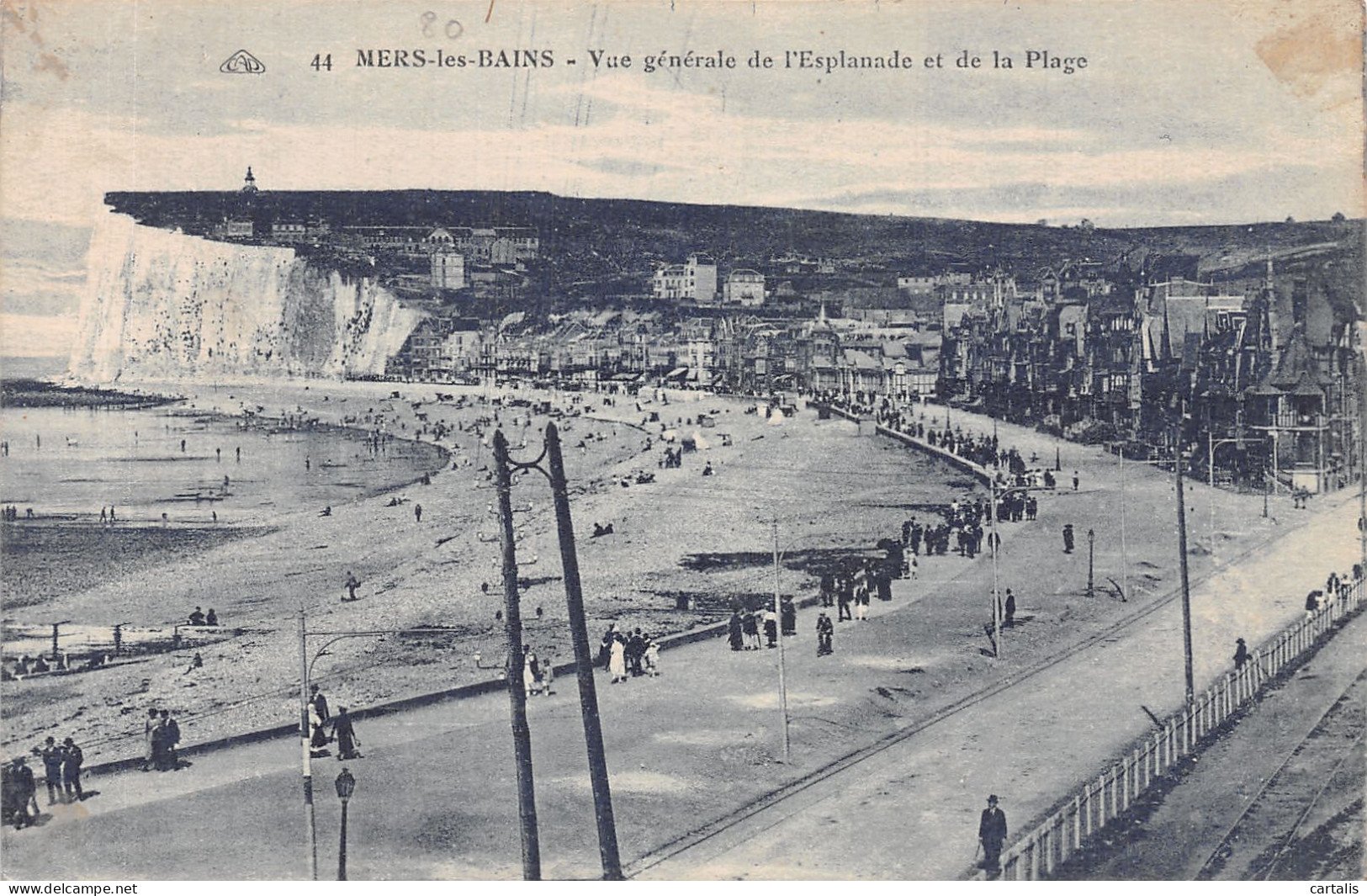 76-MERS LES BAINS-N°4464-D/0023 - Mers Les Bains