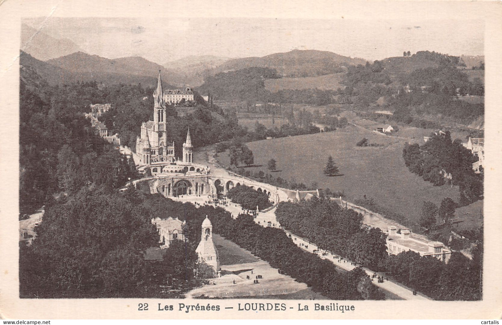 65-LOURDES-N°4464-G/0211 - Lourdes