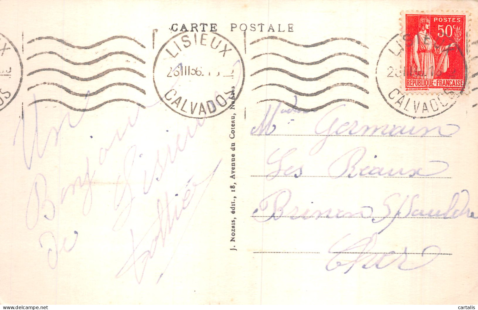 14-LISIEUX-N°4464-G/0103 - Lisieux