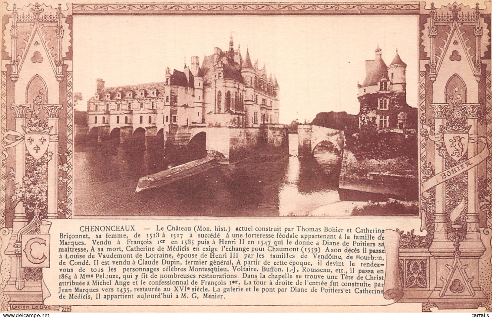 37-CHENONCEAUX-N°4465-B/0363 - Chenonceaux