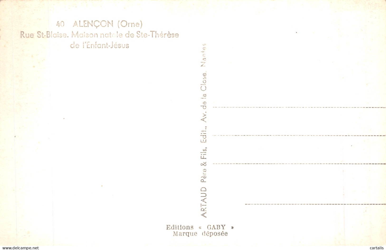 61-ALENCON-N°4465-B/0143 - Alencon