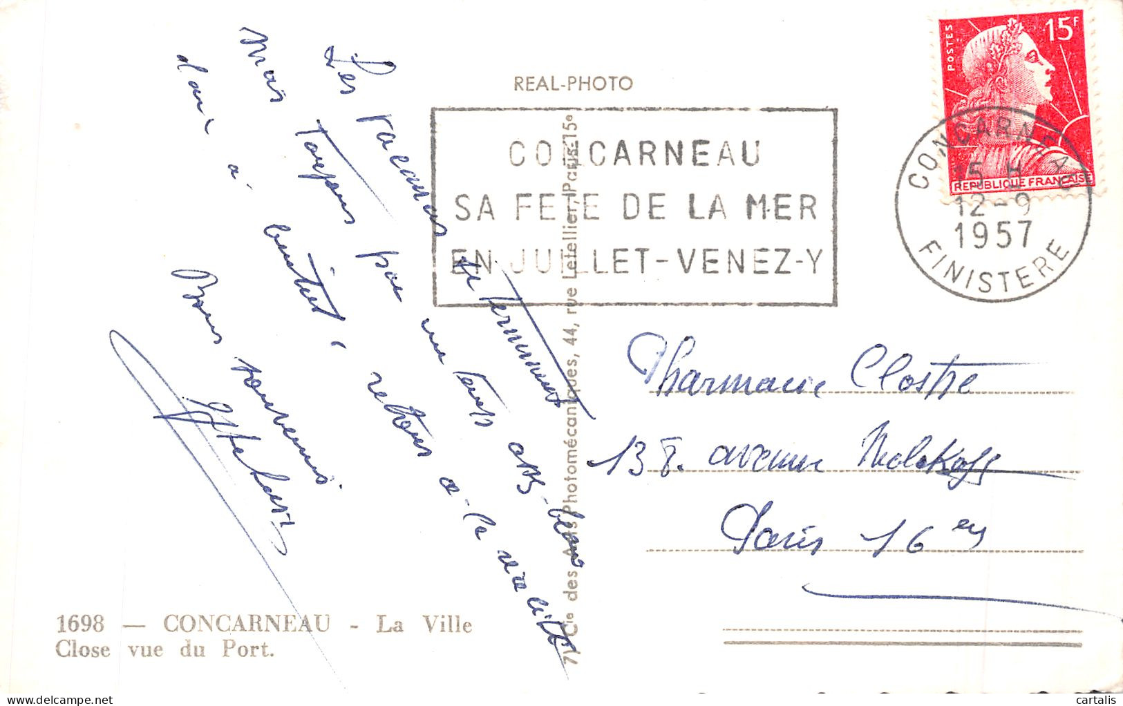 29-CONCARNEAU-N°4465-B/0027 - Concarneau