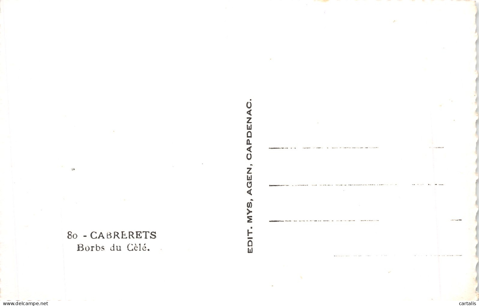 46-CABRERETS-N°4465-B/0017 - Other & Unclassified