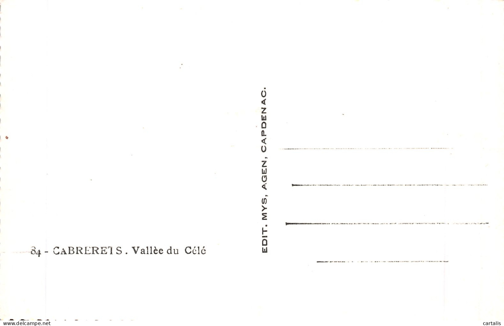 46-CABRERETS-N°4465-B/0021 - Otros & Sin Clasificación