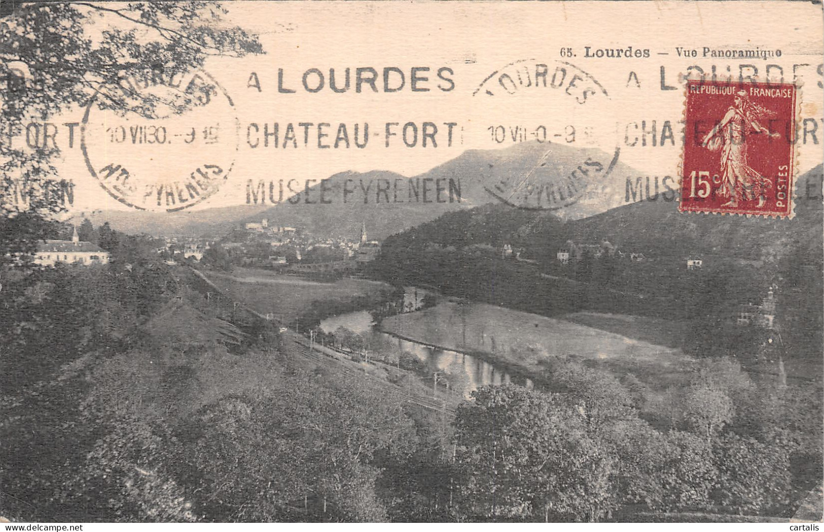 65-LOURDES-N°4465-A/0353 - Lourdes