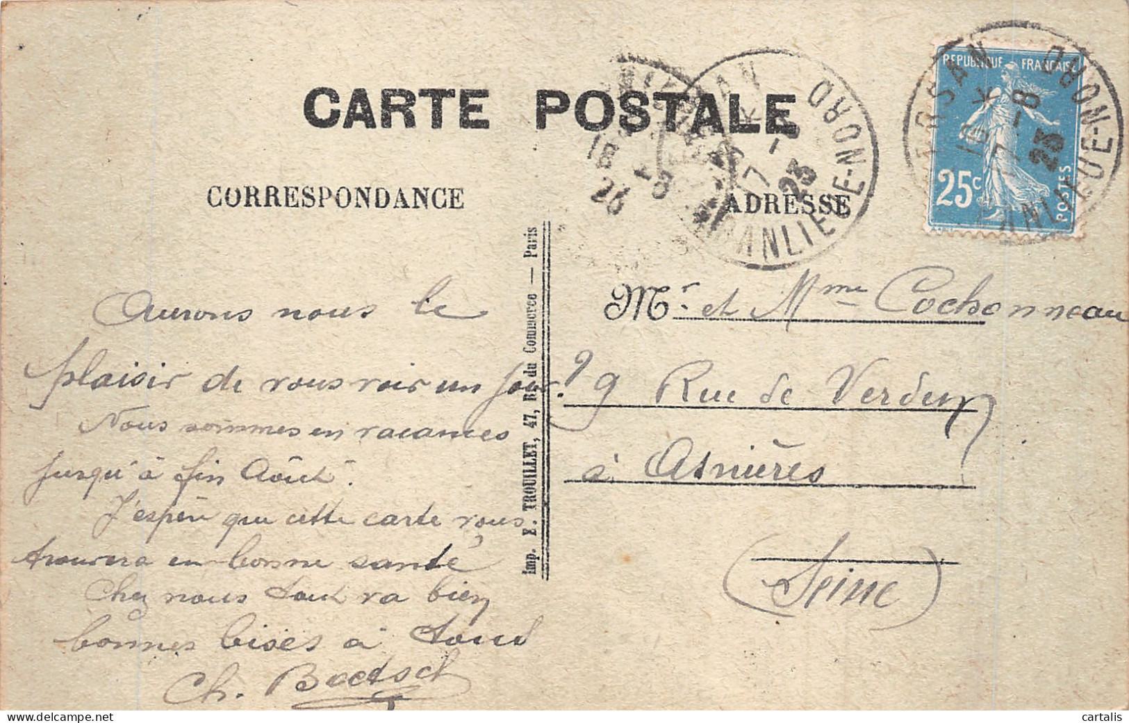 95-FORET DE CARNELLE-N°4465-A/0063 - Andere & Zonder Classificatie