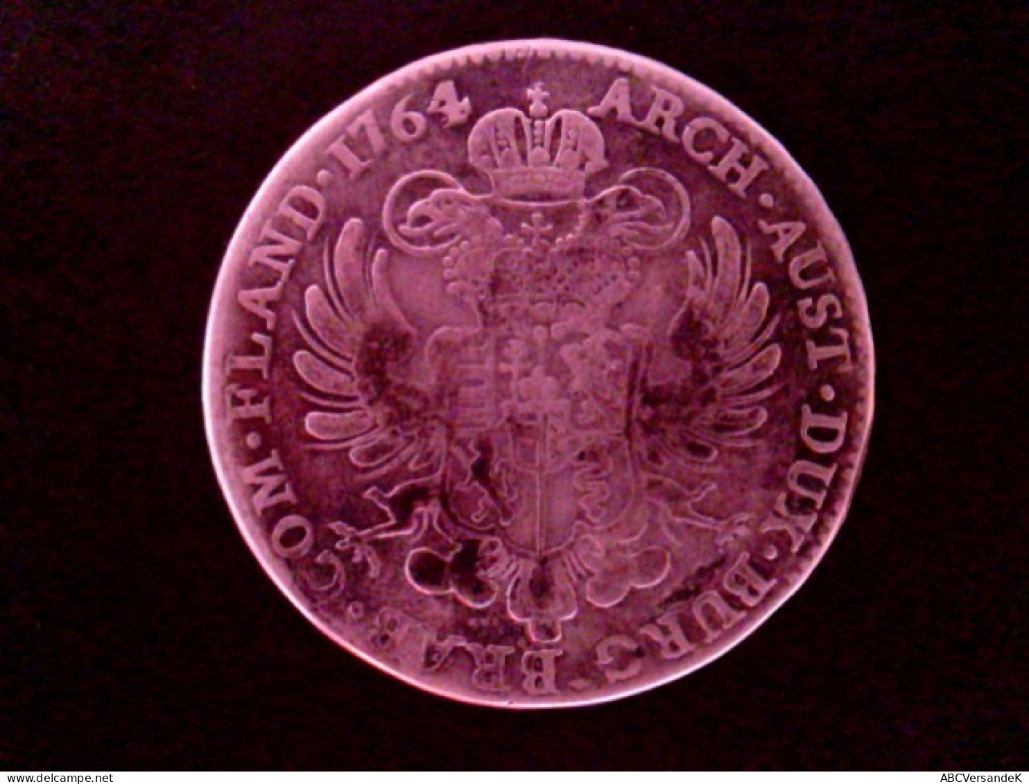 Münze/Medaille: 1 Kronentaler Maria Theresia, 1764, Habsburg, Österreichische Niederlande - Numismática