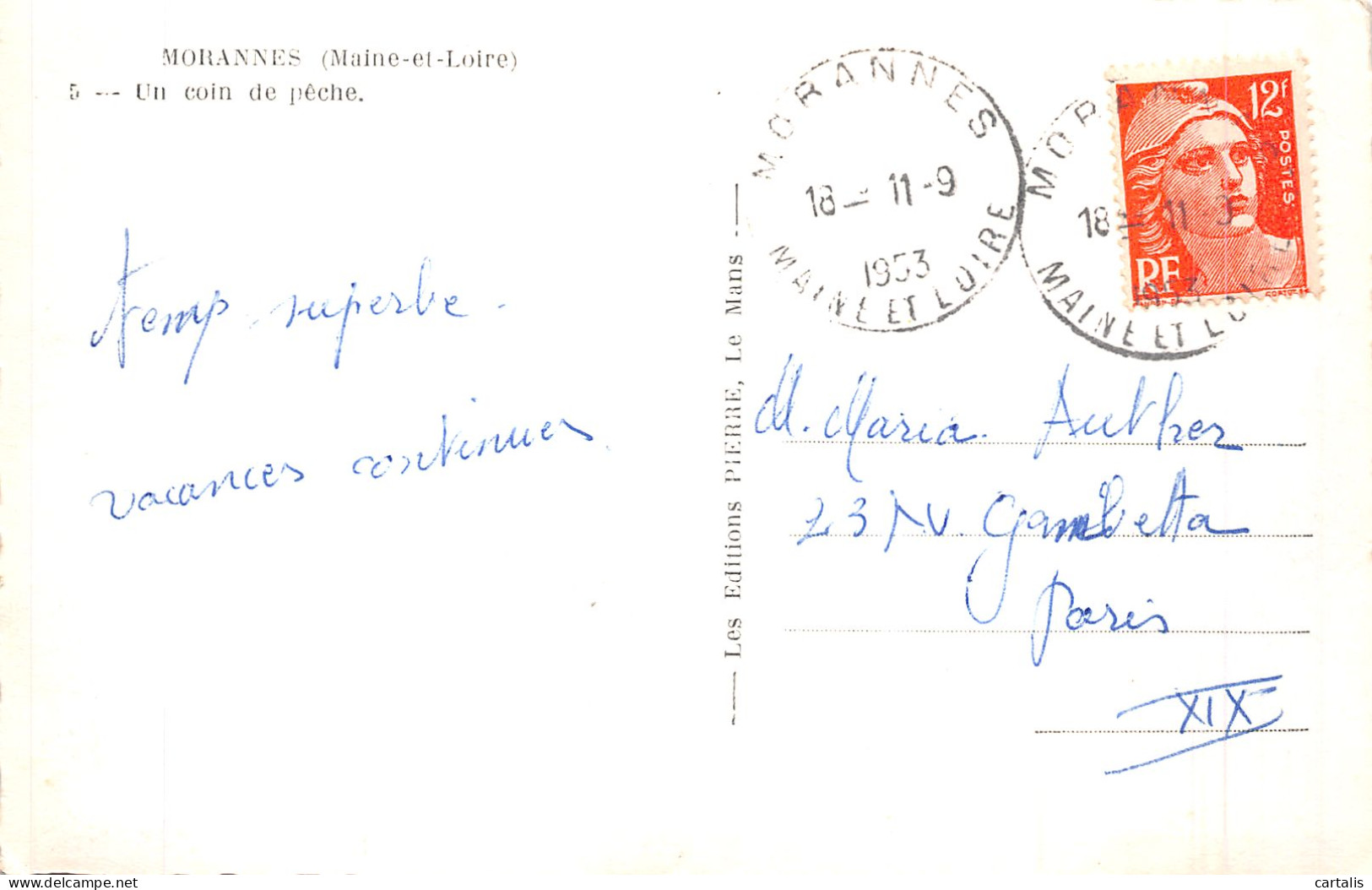 49-MORANNES-N°4464-H/0363 - Autres & Non Classés