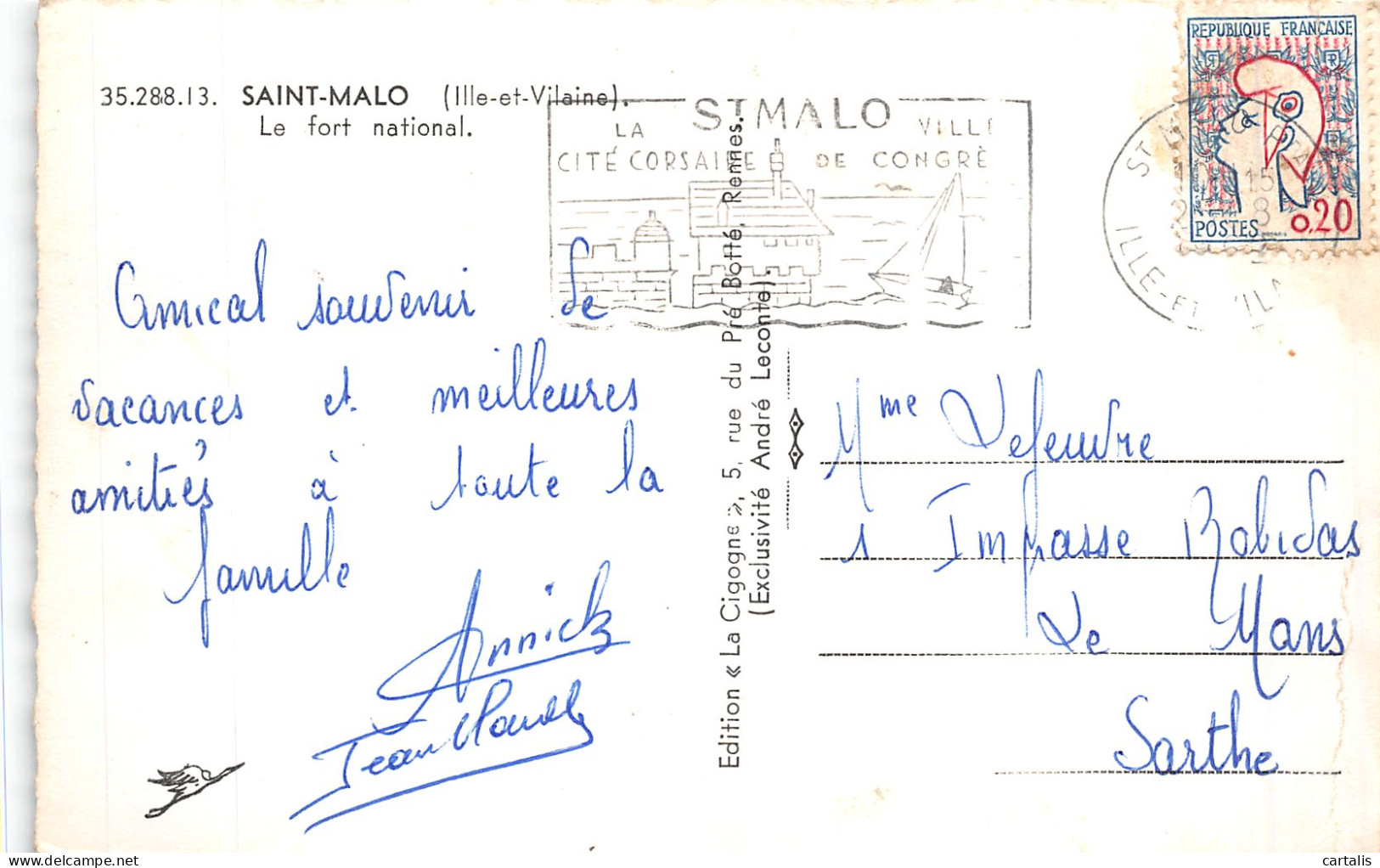 35-SAINT MALO-N°4465-E/0377 - Saint Malo