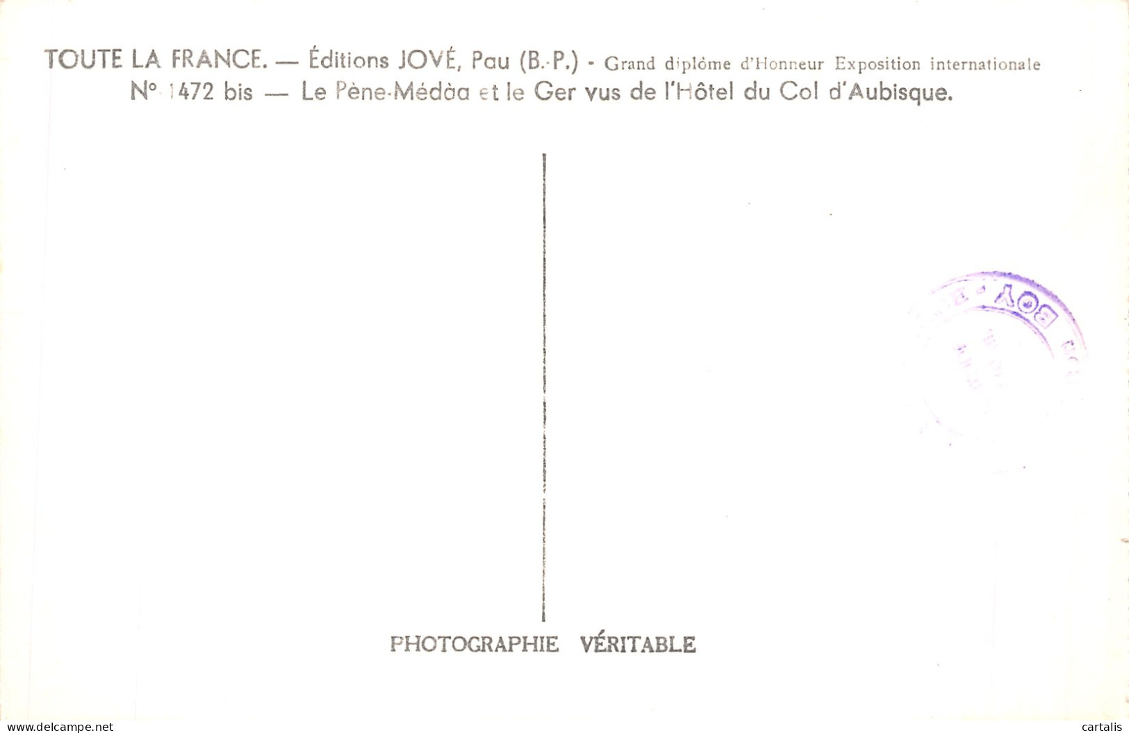 64-COL D AUBISQUE-N°4465-E/0305 - Other & Unclassified