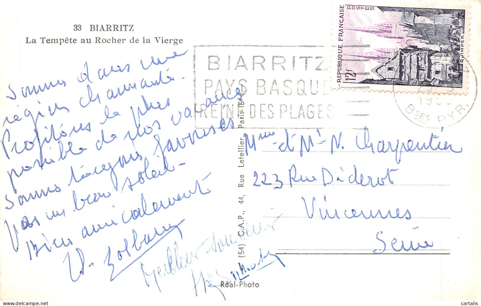 64-BIARRITZ-N°4465-E/0263 - Biarritz