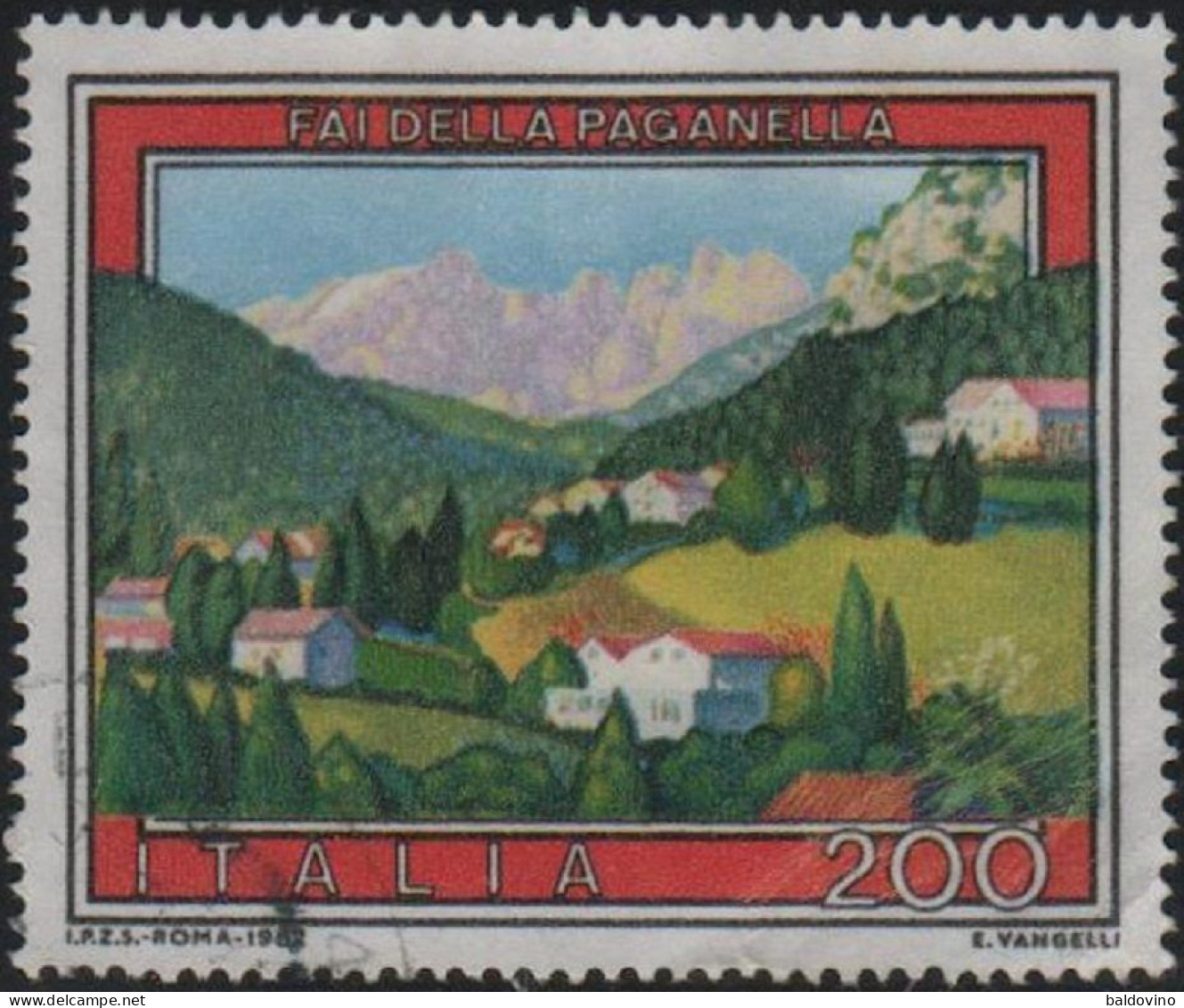 Italia 1982 Lotto 10 Valori - 1981-90: Used