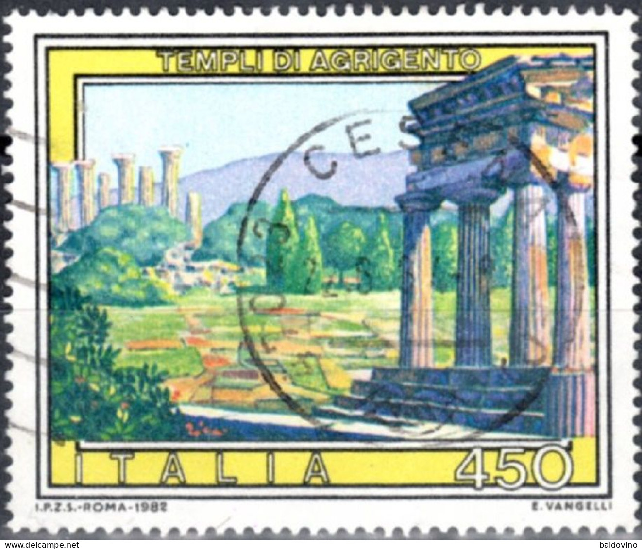 Italia 1982 Lotto 10 Valori - 1981-90: Used