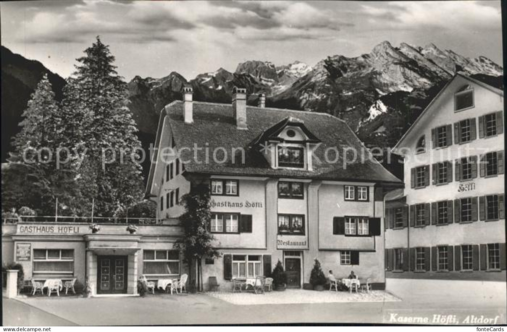 11970154 Altdorf UR Kaserne Hoessli  Altdorf UR - Other & Unclassified