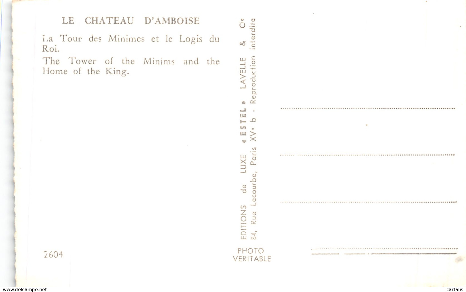 37-LE CHATEAU D AMBOISE-N°4465-D/0265 - Altri & Non Classificati