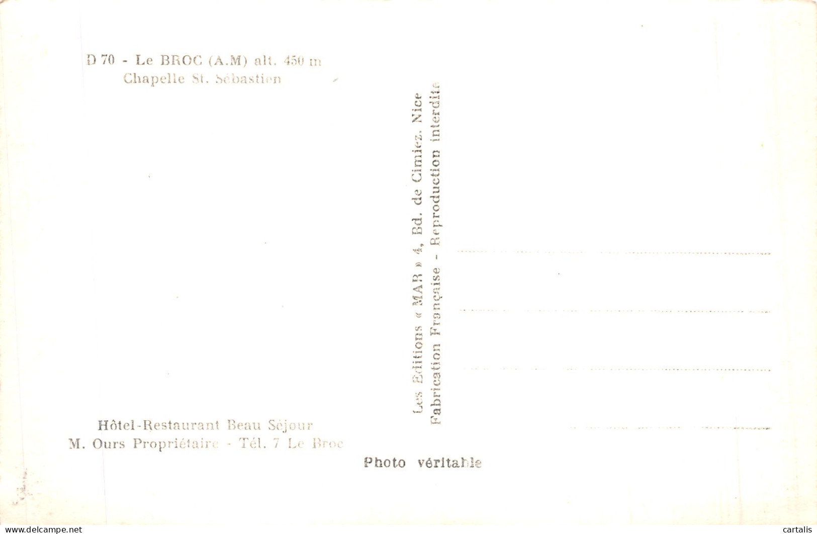 06-LE BROC-N°4465-D/0085 - Sonstige & Ohne Zuordnung