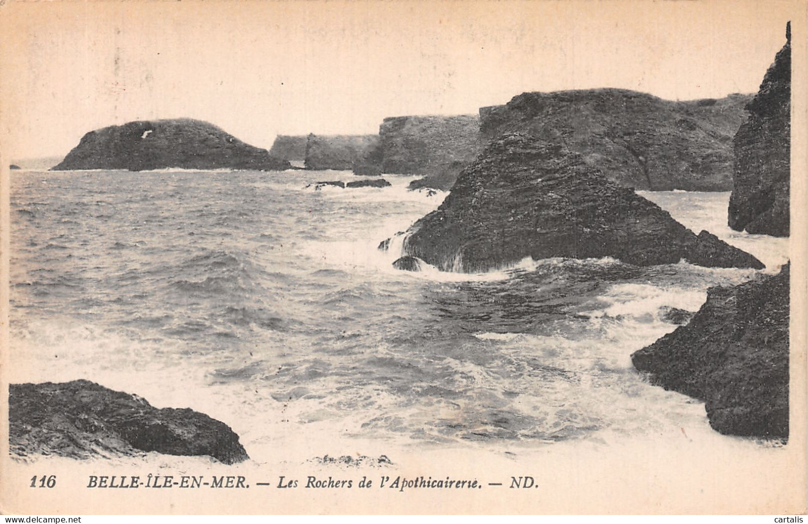 56-BELLE ILE EN MER-N°4465-C/0303 - Belle Ile En Mer