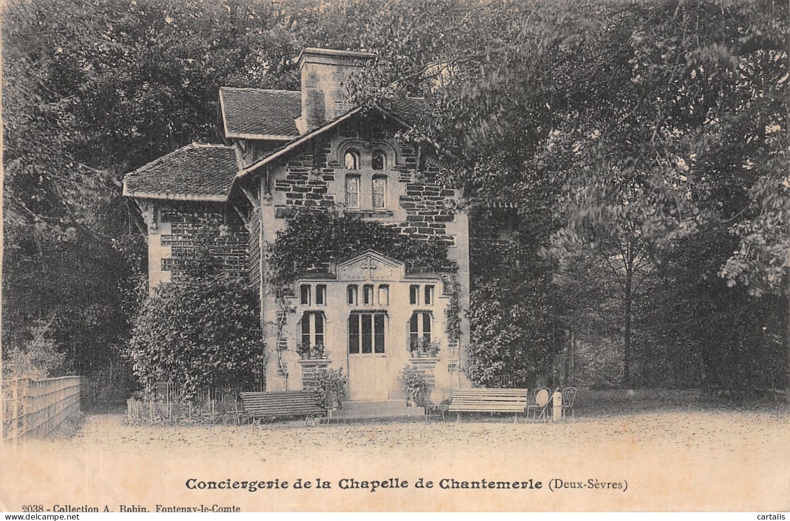 79-LA CHAPELLE DE CHANTEMERLE-N°4465-C/0239 - Other & Unclassified