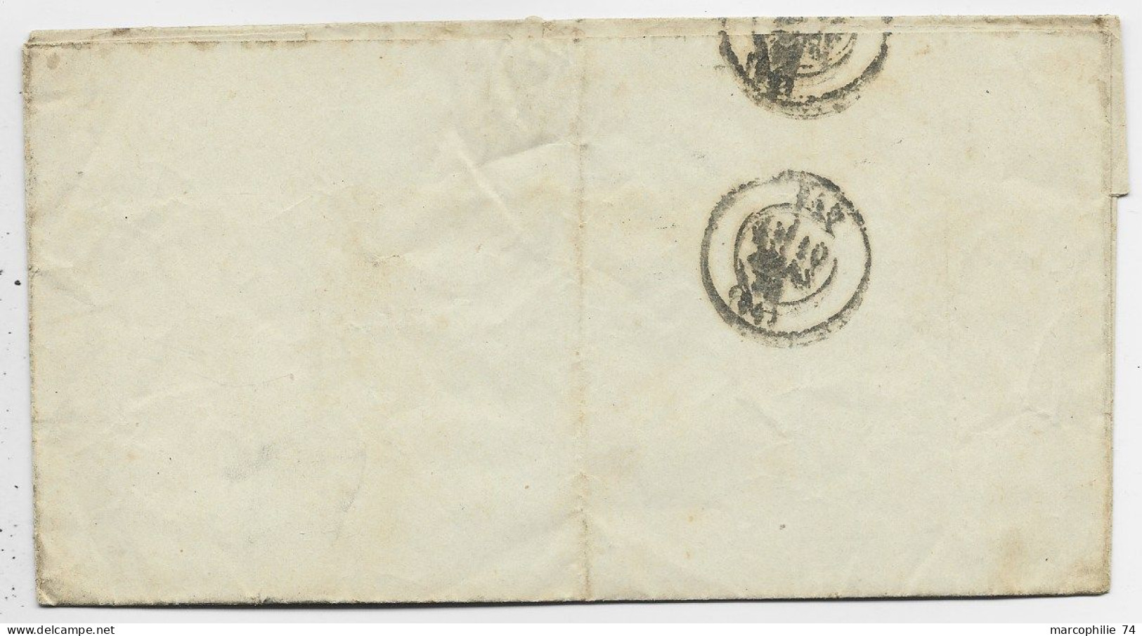 DOUBS LETTRE PONTARLIER 4 MARS 1870 ECRITE FORT DE LARREMON + PP POUR PAU - War 1870