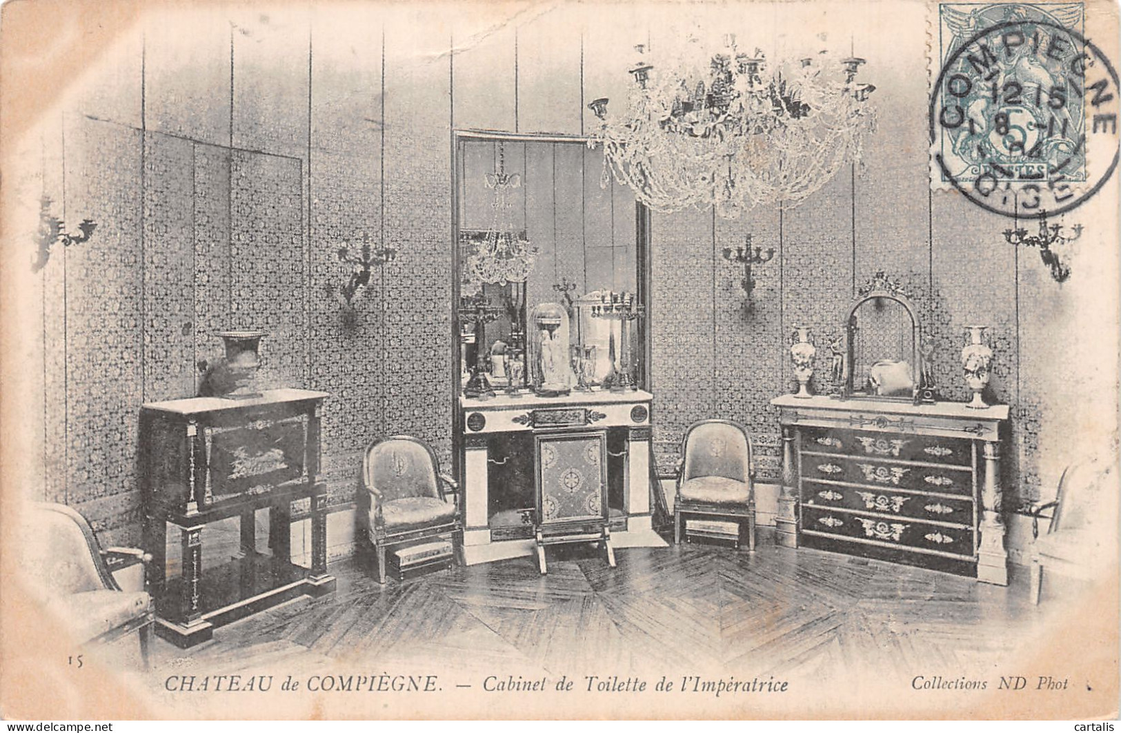 60-CHATEAU DE COMPIEGNE-N°4465-G/0025 - Other & Unclassified