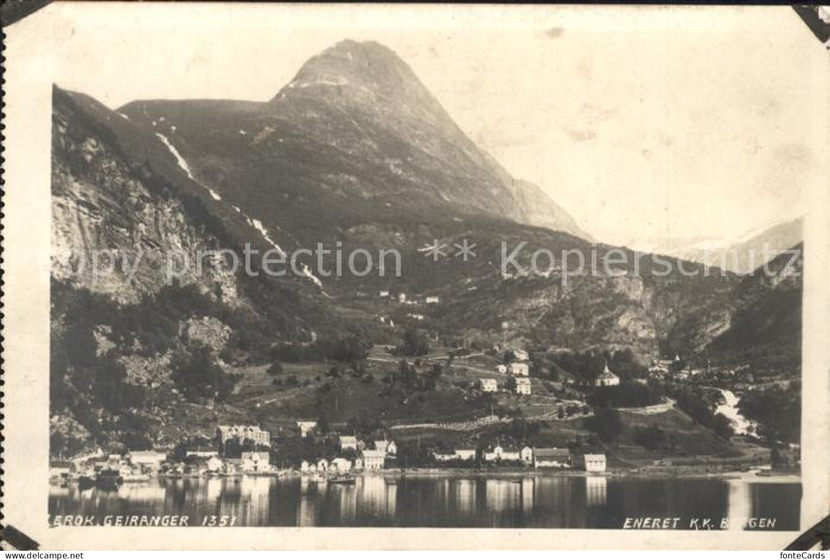 11969836 Geiranger Merok Panorama Geiranger - Norvège