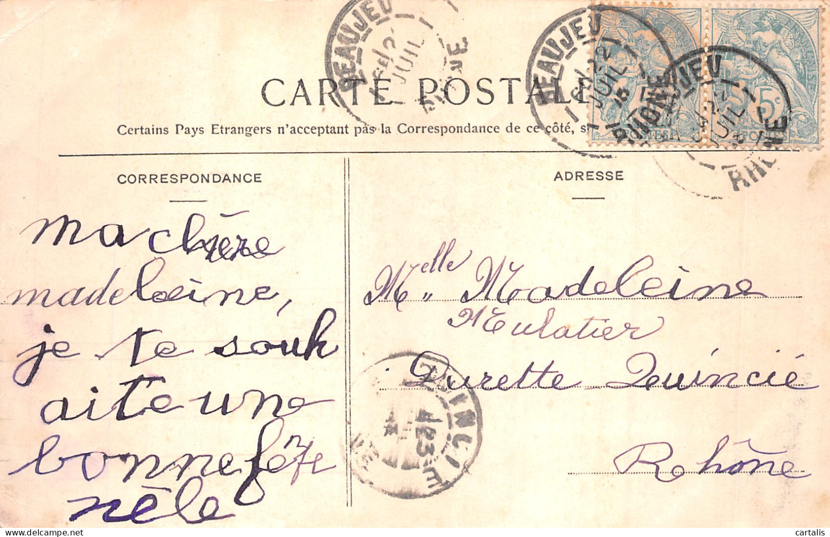 69-LYON-N°4465-F/0323 - Other & Unclassified