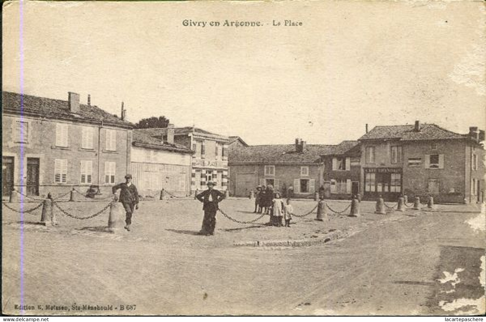 X127759 MARNE GIVRY EN ARGONNE LA PLACE - Givry En Argonne