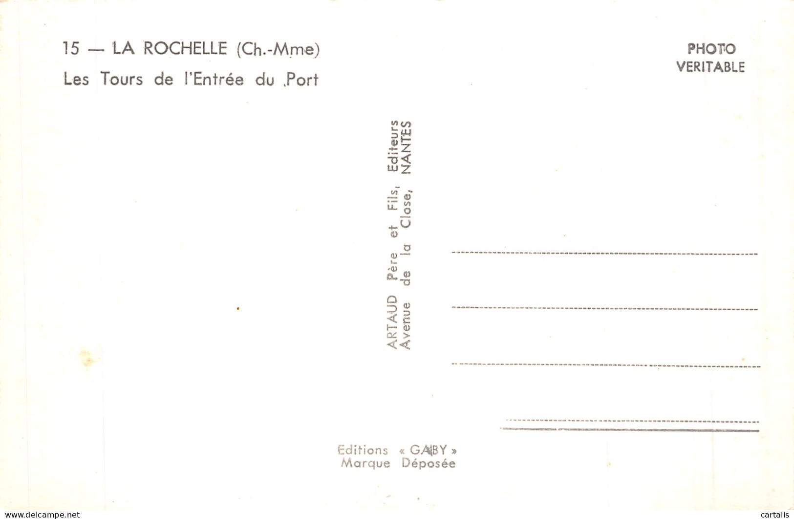 17-LA ROCHELLE-N°4465-F/0257 - La Rochelle