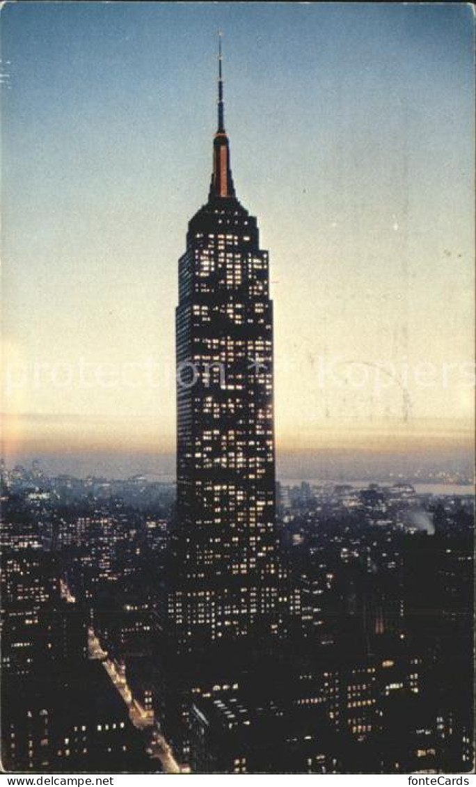 11969816 New_York_City Emire State Building At Night - Autres & Non Classés