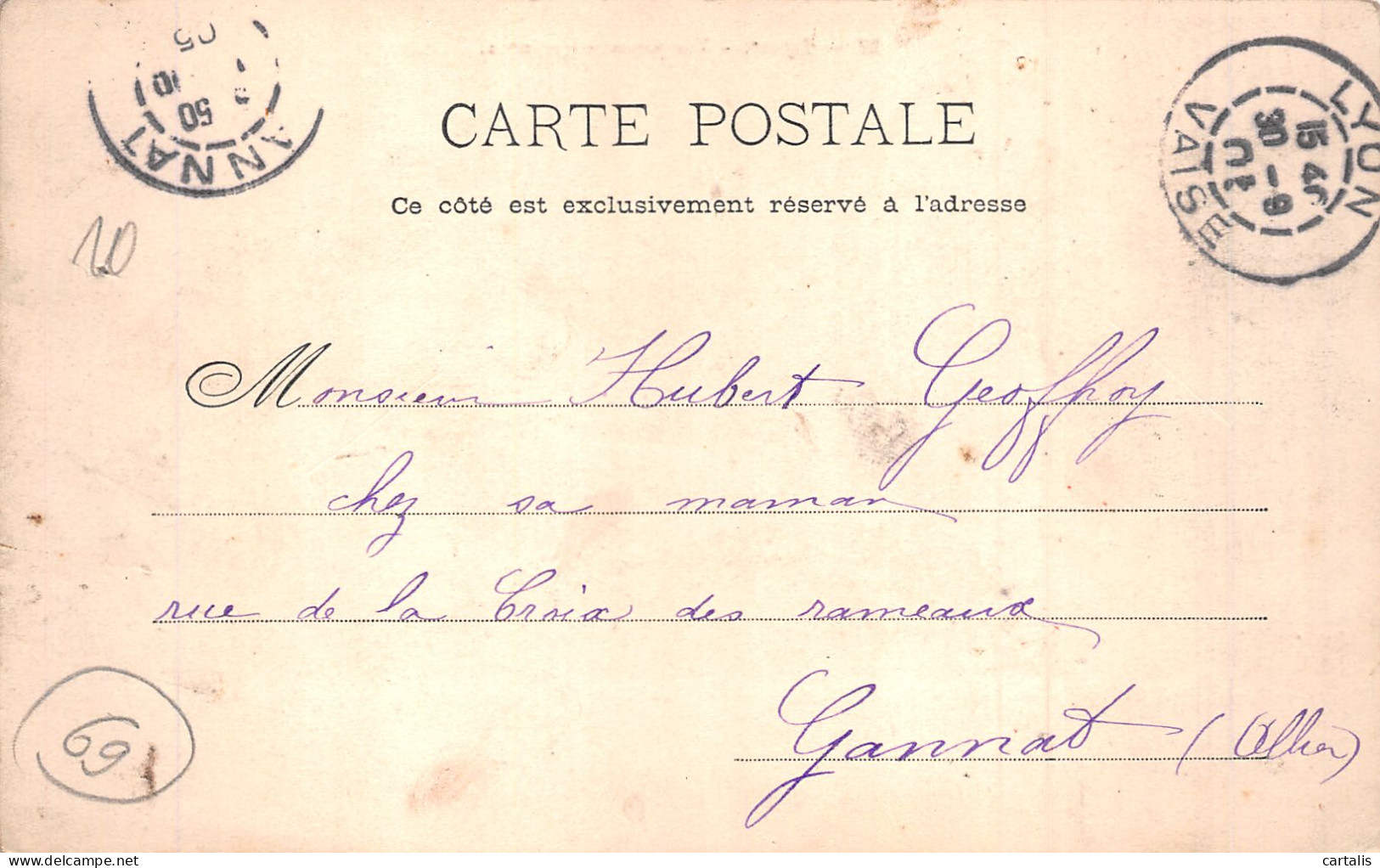 69-LYON-N°4465-H/0263 - Other & Unclassified