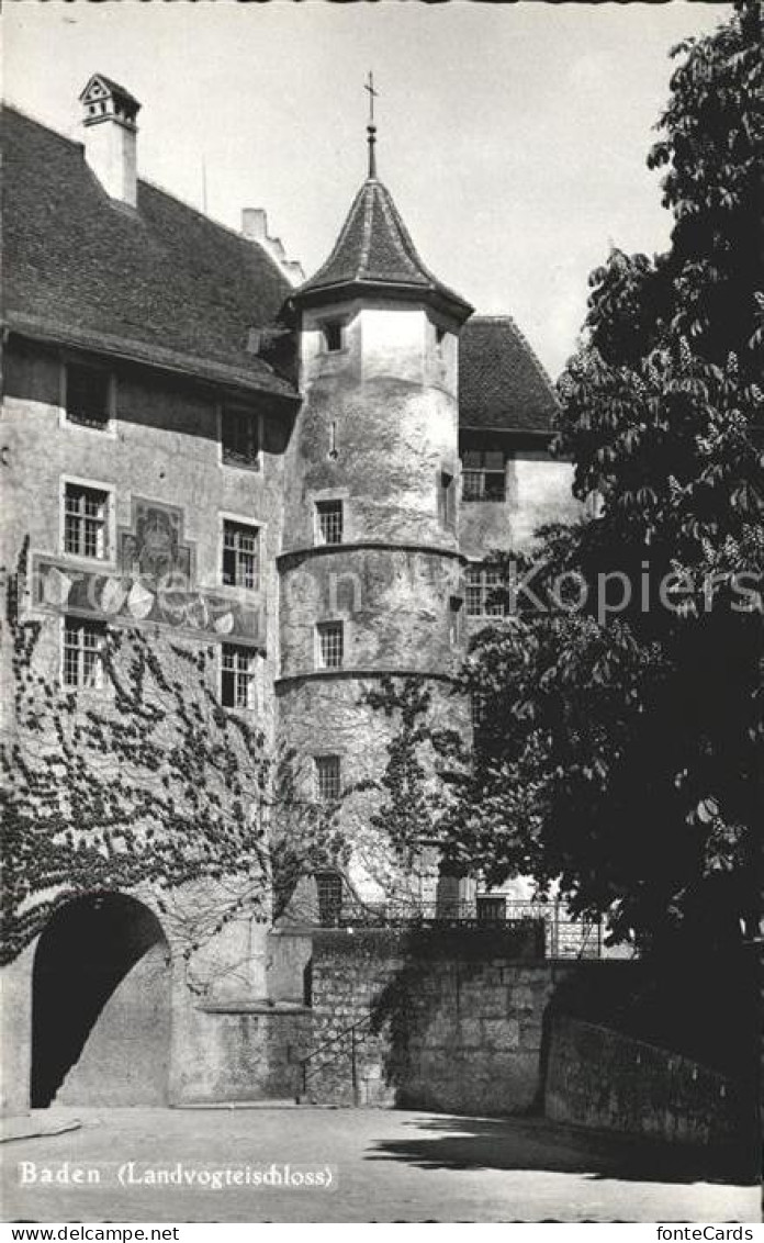 11969682 Baden AG Landvogteischloss Hist Museum Baden - Sonstige & Ohne Zuordnung