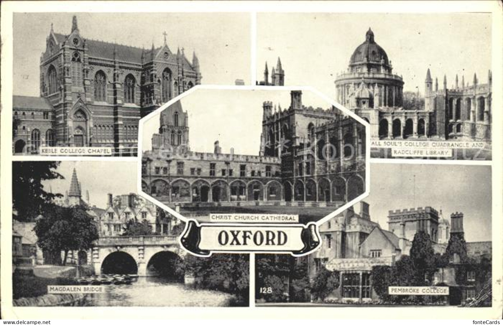 11969532 Oxford Oxfordshire Keble College Chapel Christ Church Cathedral All Sou - Other & Unclassified
