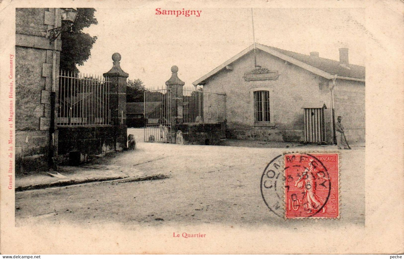 N°1503 W -cpa Sampigny -le Quartier- - Kazerne