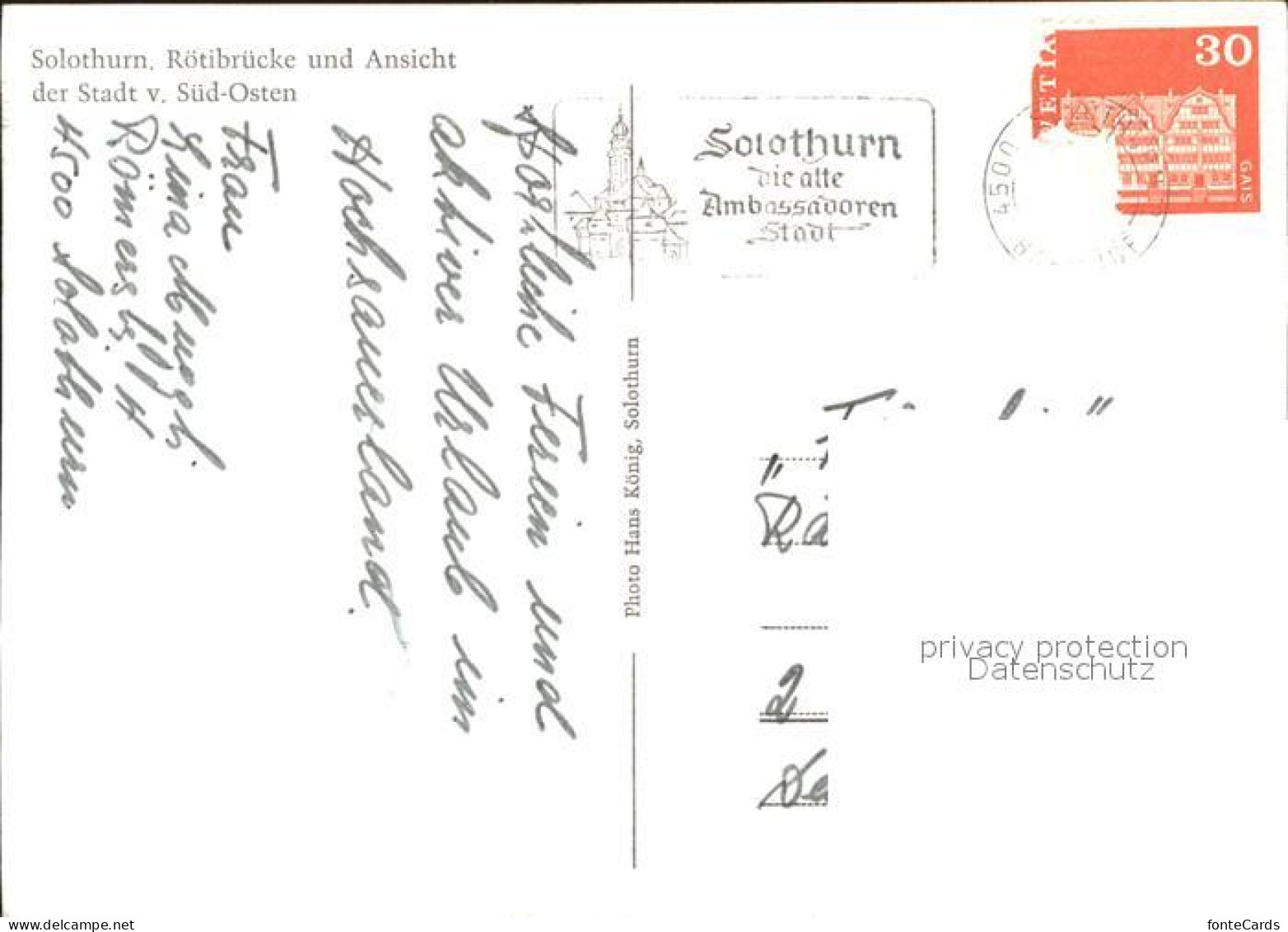 11968518 Solothurn Roetibruecke  Solothurn - Other & Unclassified