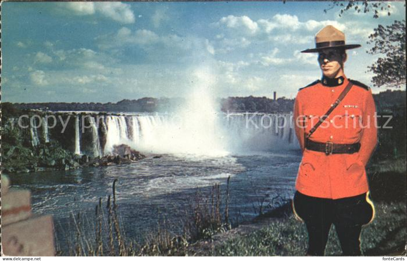 11968027 Ontario Canada With Horseshoe Falls Niagara Falls Rocky Mountain Police - Ohne Zuordnung