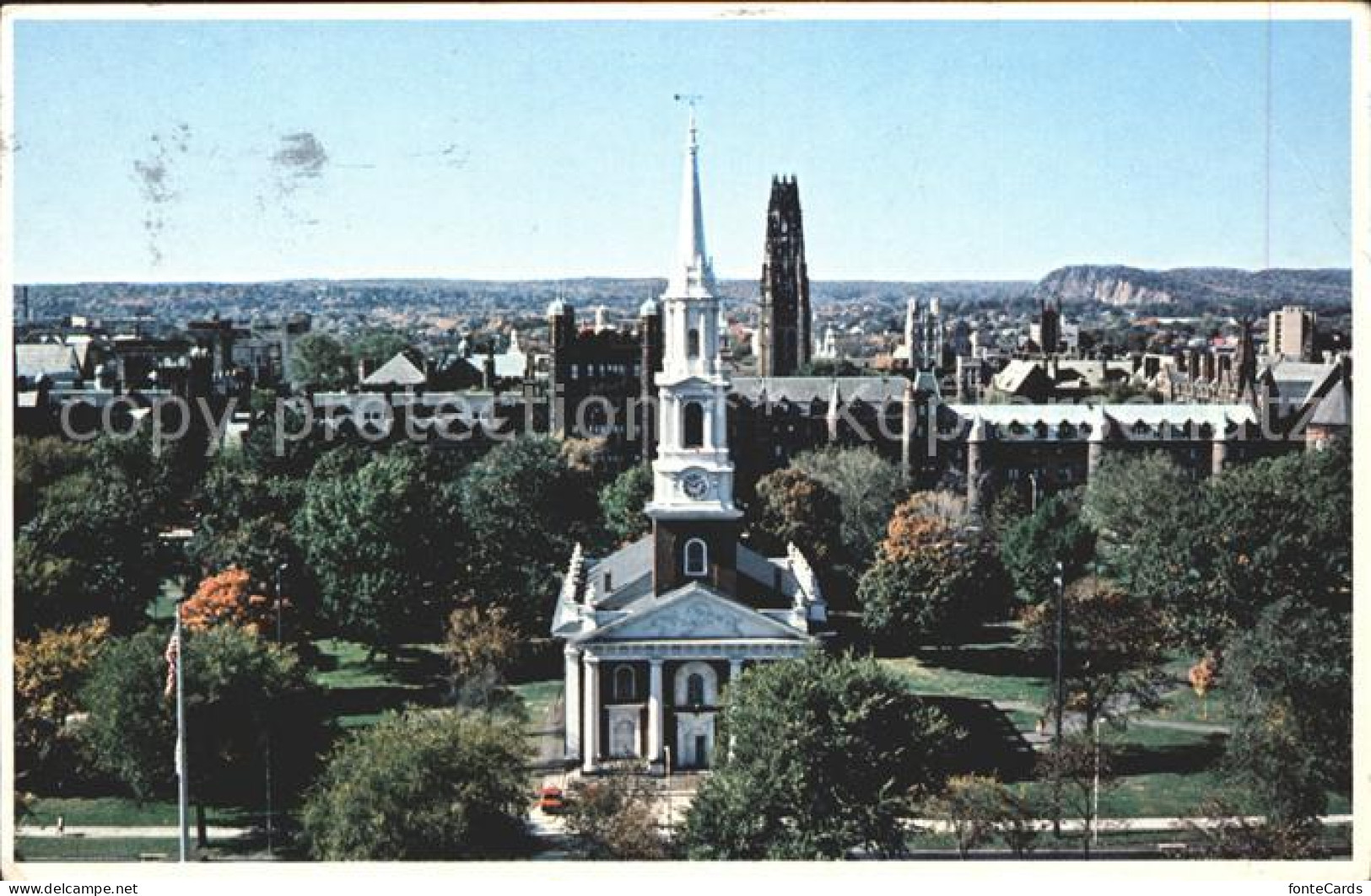 11967938 New_Haven_Connecticut Center Curch On The Green Harkness Tower West Roc - Other & Unclassified
