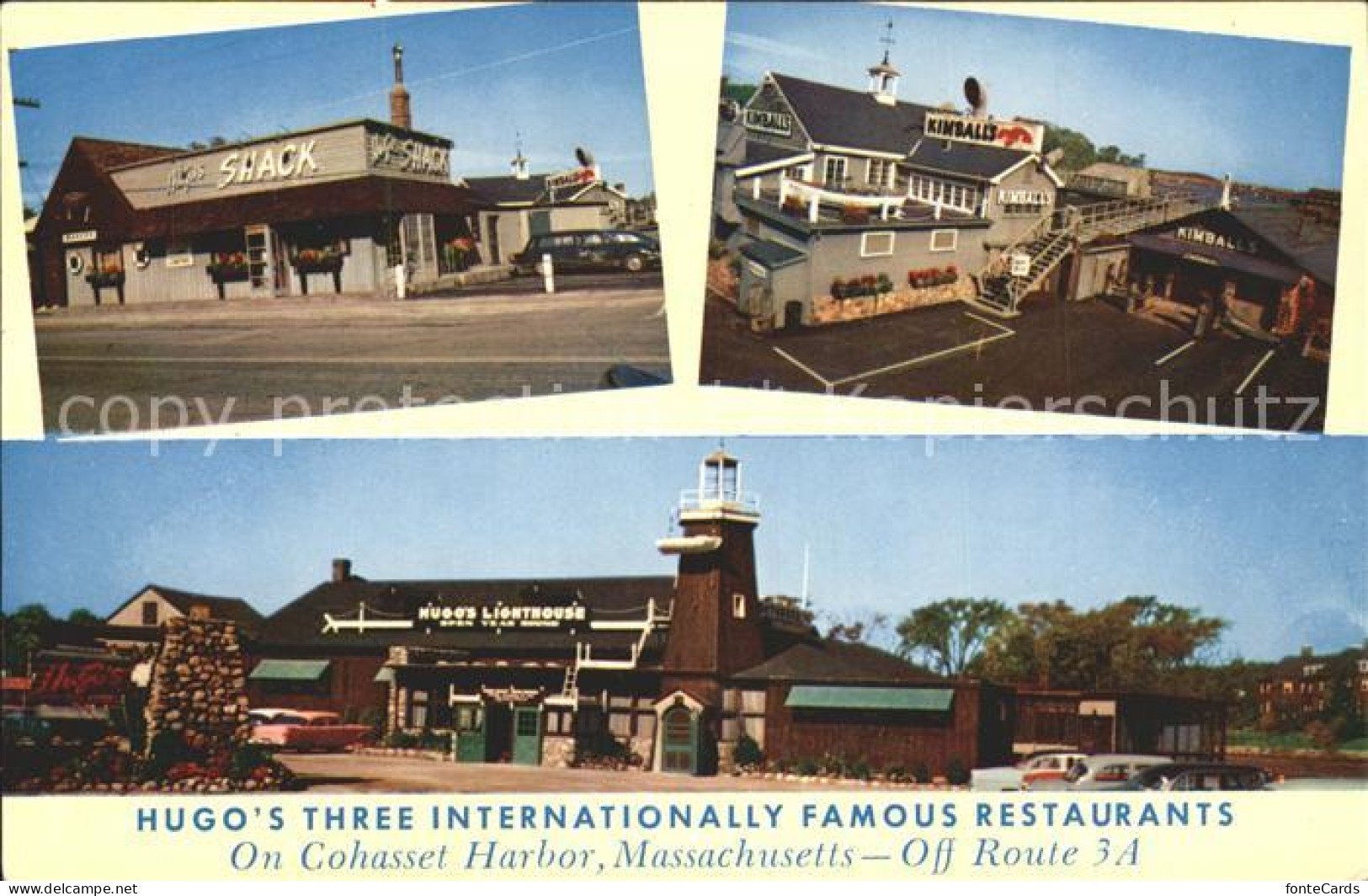 11967929 Cohasset_Massachusetts Hugos Three Internationally Famous Restaurants - Autres & Non Classés