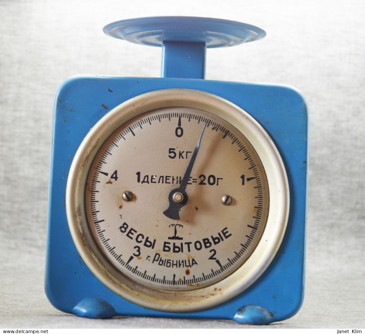 Vintage Ussr Scales Up To 5 Kilograms - Sonstige & Ohne Zuordnung