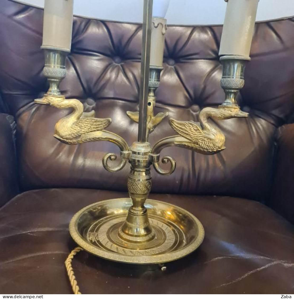 Antique French Table Lamp, Cirica 1900 - Lámparas Y Arañas