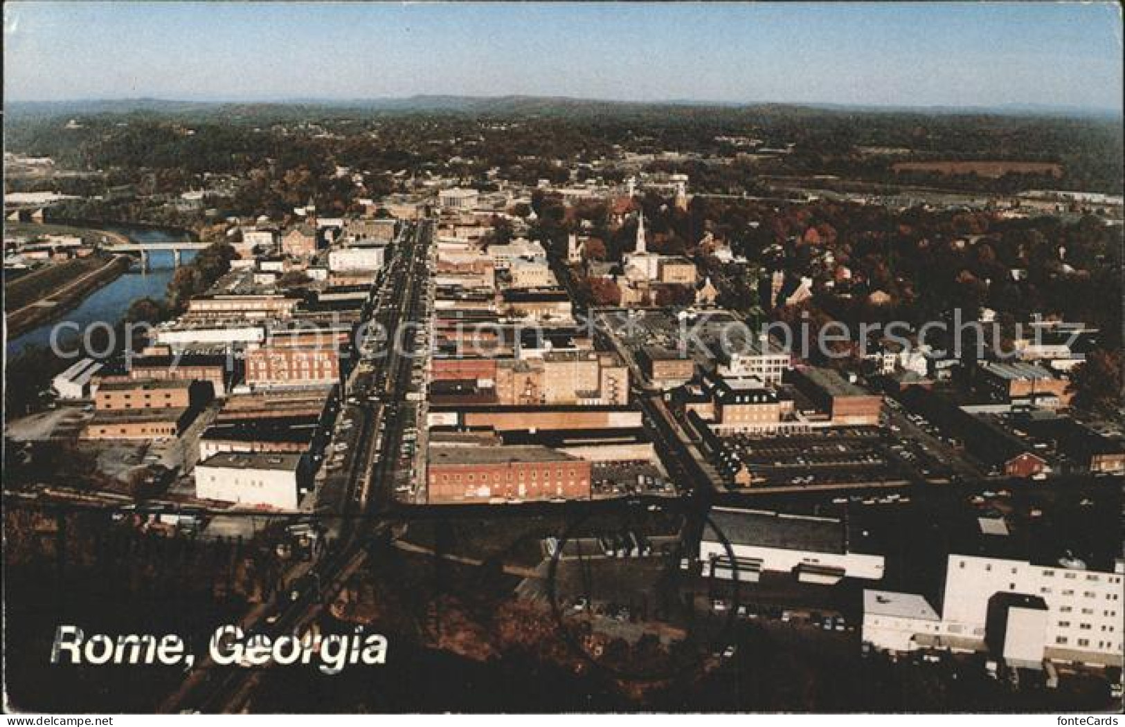 11966421 Rome_Georgia Aerial View Of Downtown - Other & Unclassified