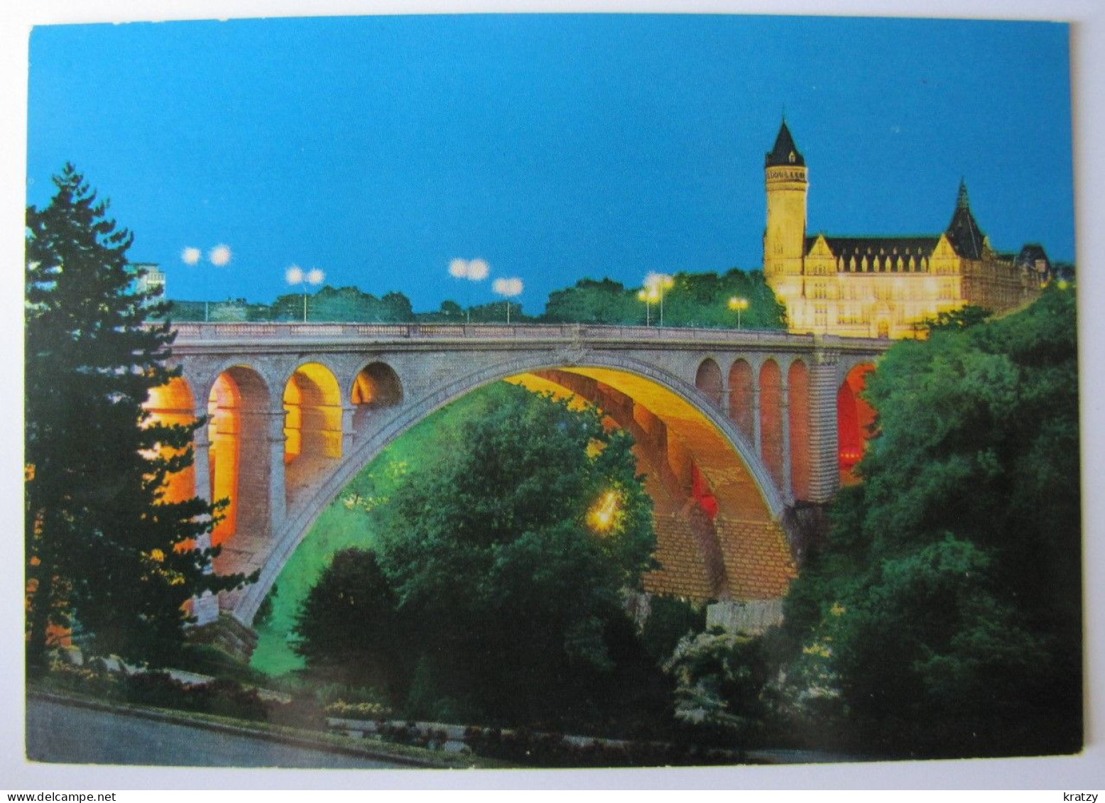 LUXEMBOURG - VILLE - Le Pont Adolphe Et La Caisse D'Epargne - Luxemburgo - Ciudad