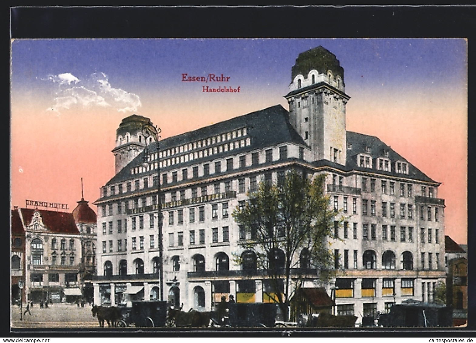 AK Essen /Ruhr, Grand Hotel Und Handelshof  - Essen
